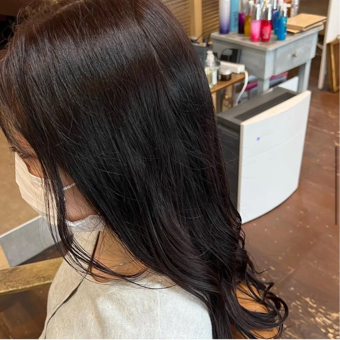 ロング こばやし あこのヘアスタイル