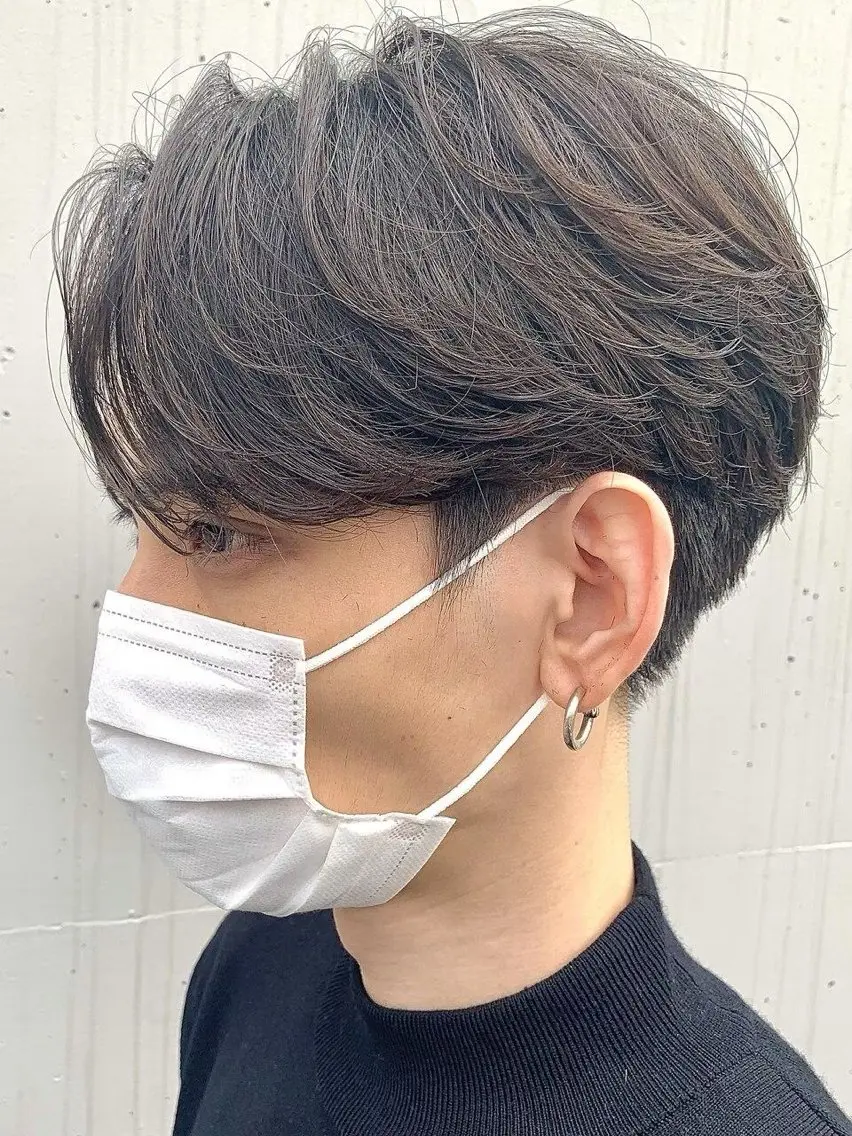 パーマ メンズ 当日予約⭕️ 太田のヘアスタイル