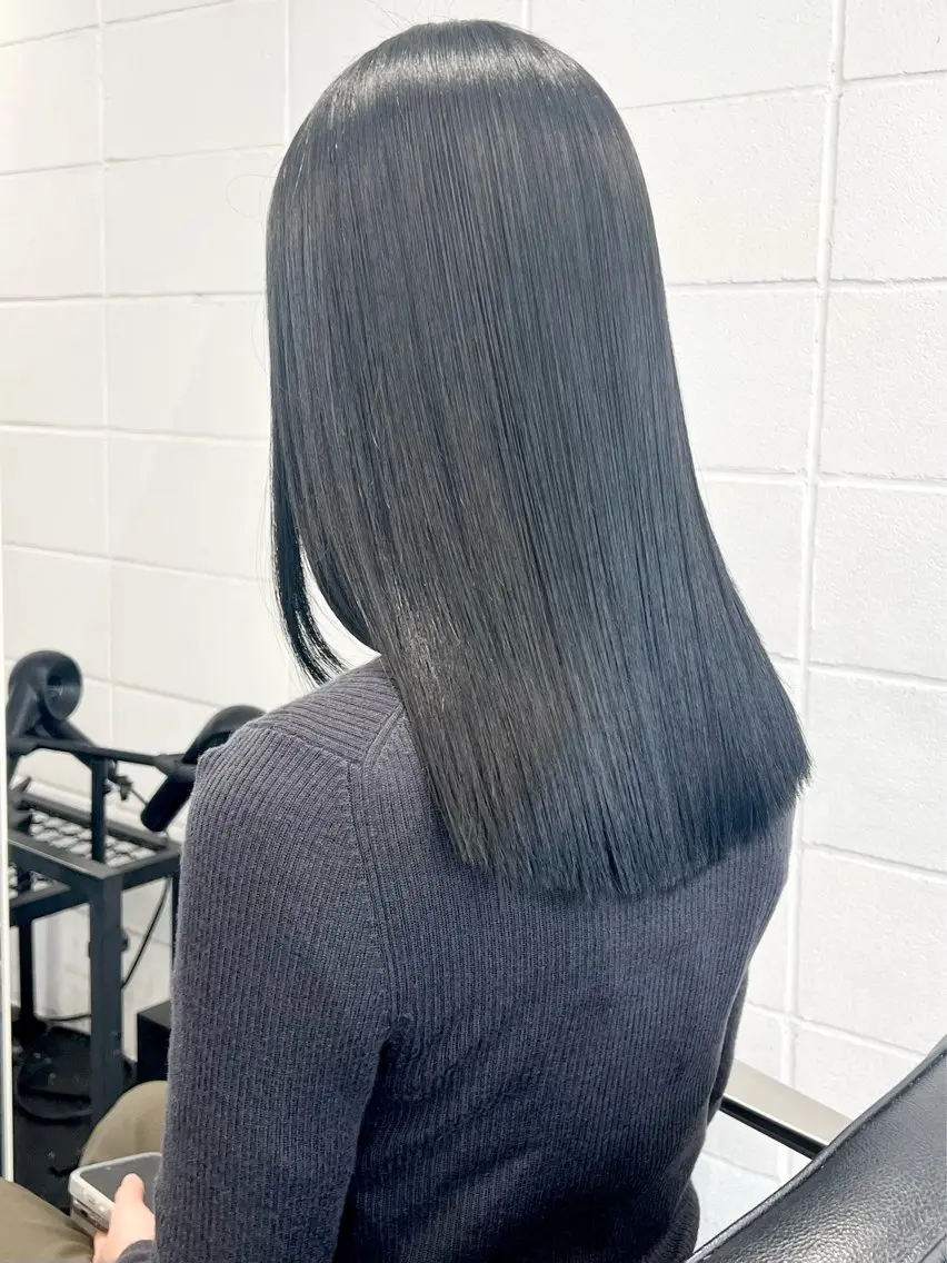 ミディアム カラー カット HARU//原宿🤍 リピート率NO.1のヘアスタイル
