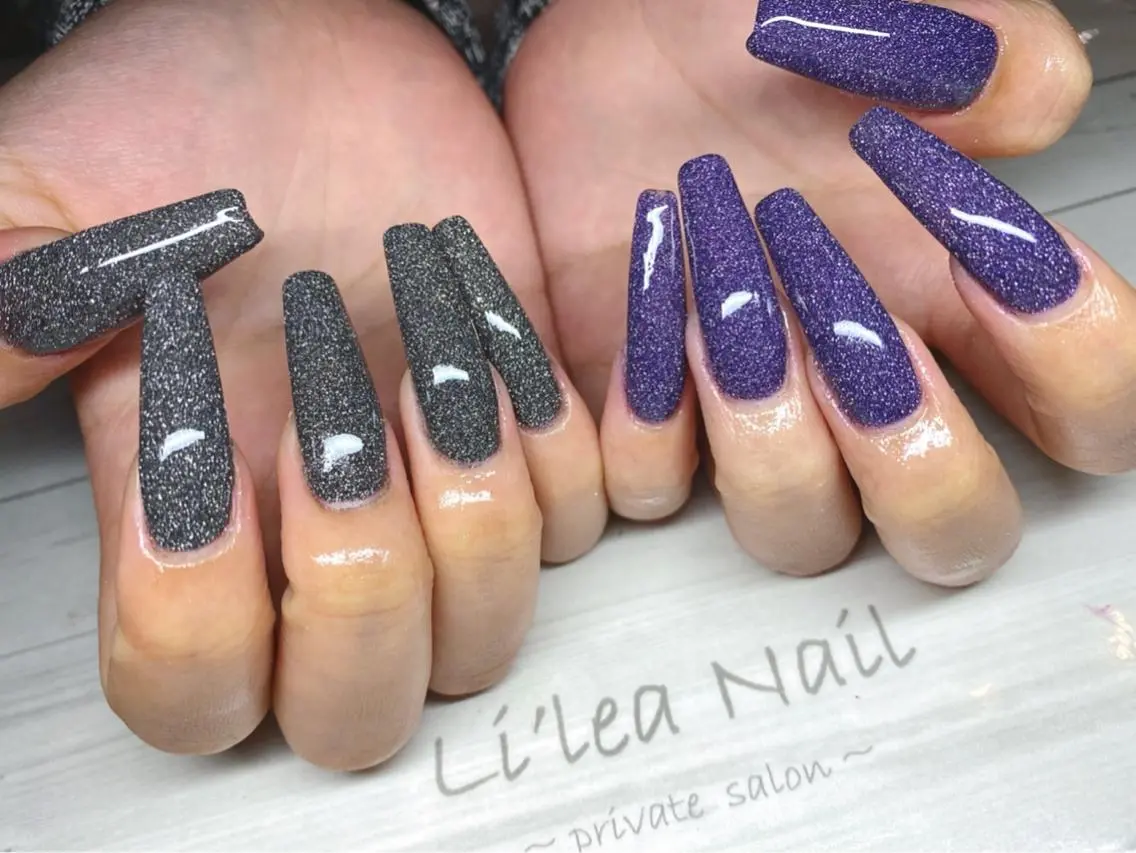 ロング Li'leaNail AINAのネイルデザイン