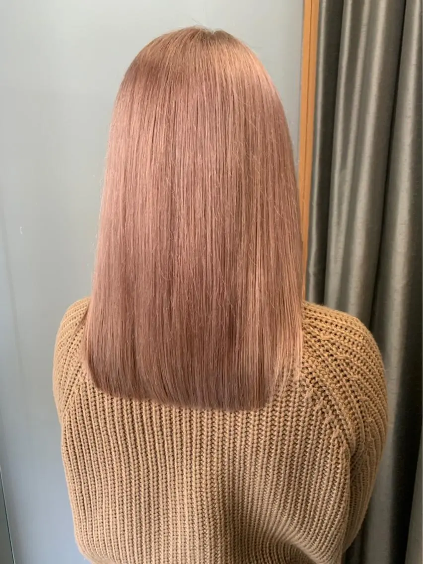💇🏼♀️ダブルカラー(ブリーチ+オンカラー)の写真