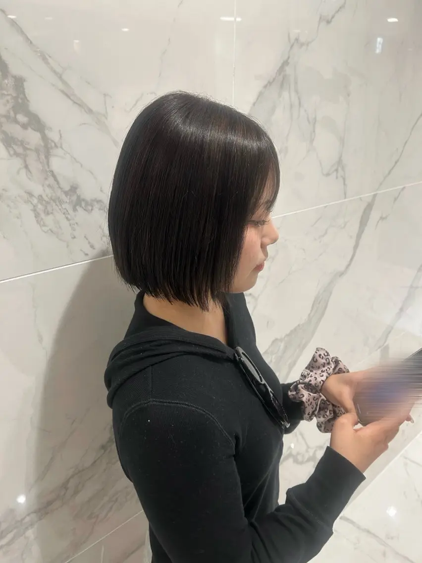 カラー 舛田 心優のヘアスタイル