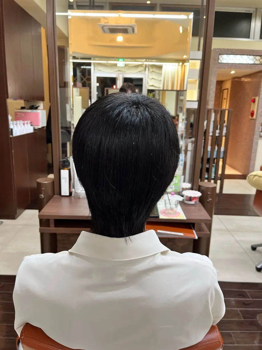 ショート メンズ マッシュウルフ マッシュ メンズウルフカット ウルフカット 🧊メンズ特化🧊 高木航希のヘアスタイル