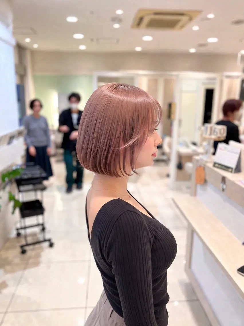 ショート カラー カット ヘアカラー トリートメント 金子 直樹のヘアスタイル