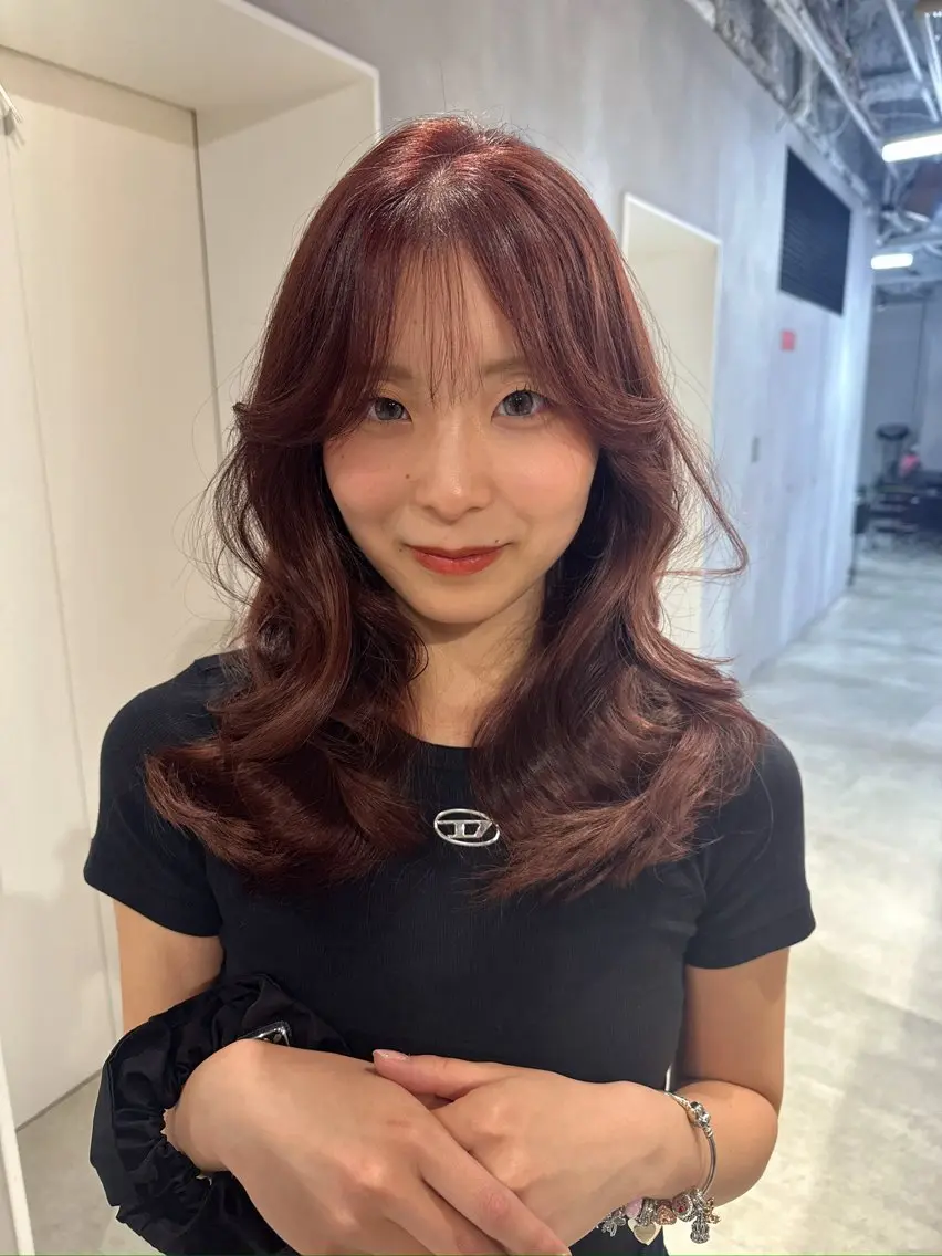 カラー カット ヘアカラー 透明感カラー✨艶髪 制作🌱山根あゆみのヘアスタイル