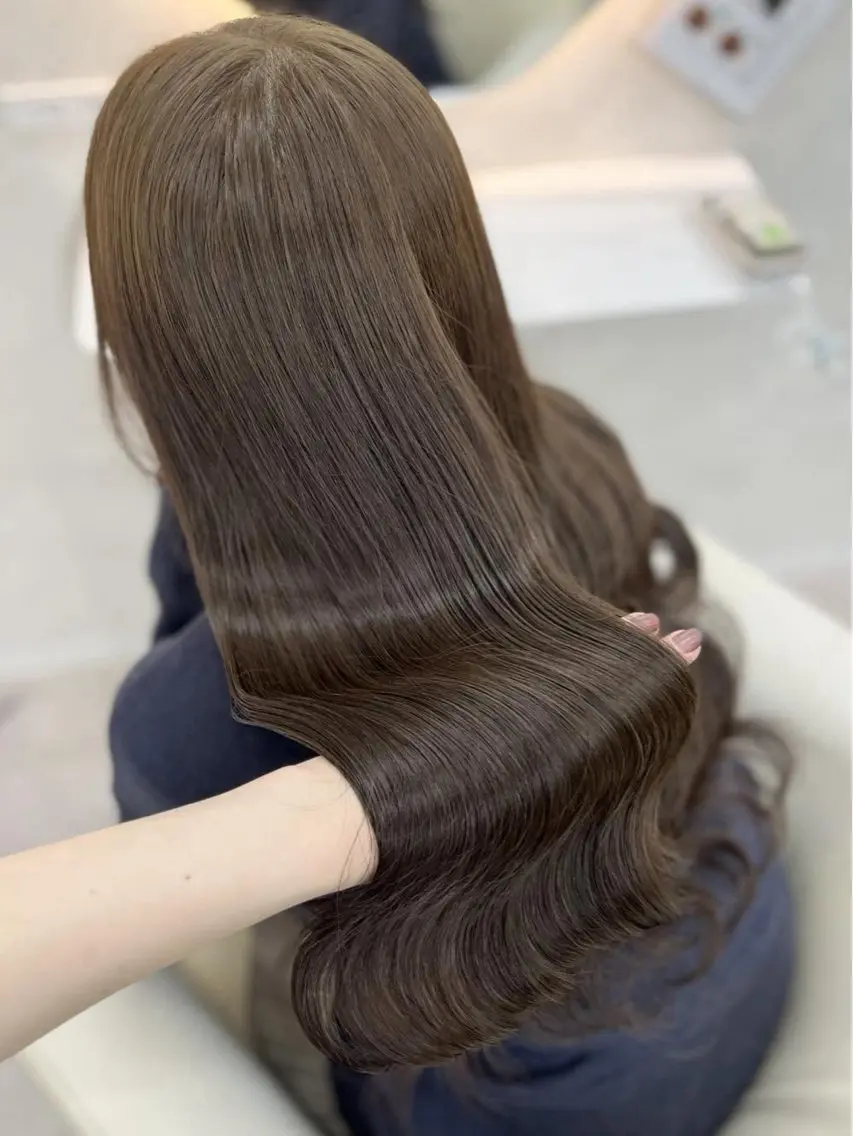 カラー ゆめな/ヘアセット /ワンカラー💗🫧のヘアスタイル