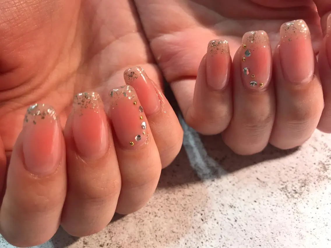 ネイル アートネイル チークネイル フレンチネイル ミラーネイル ニュアンスネイル Kimura Yukoのネイルデザイン