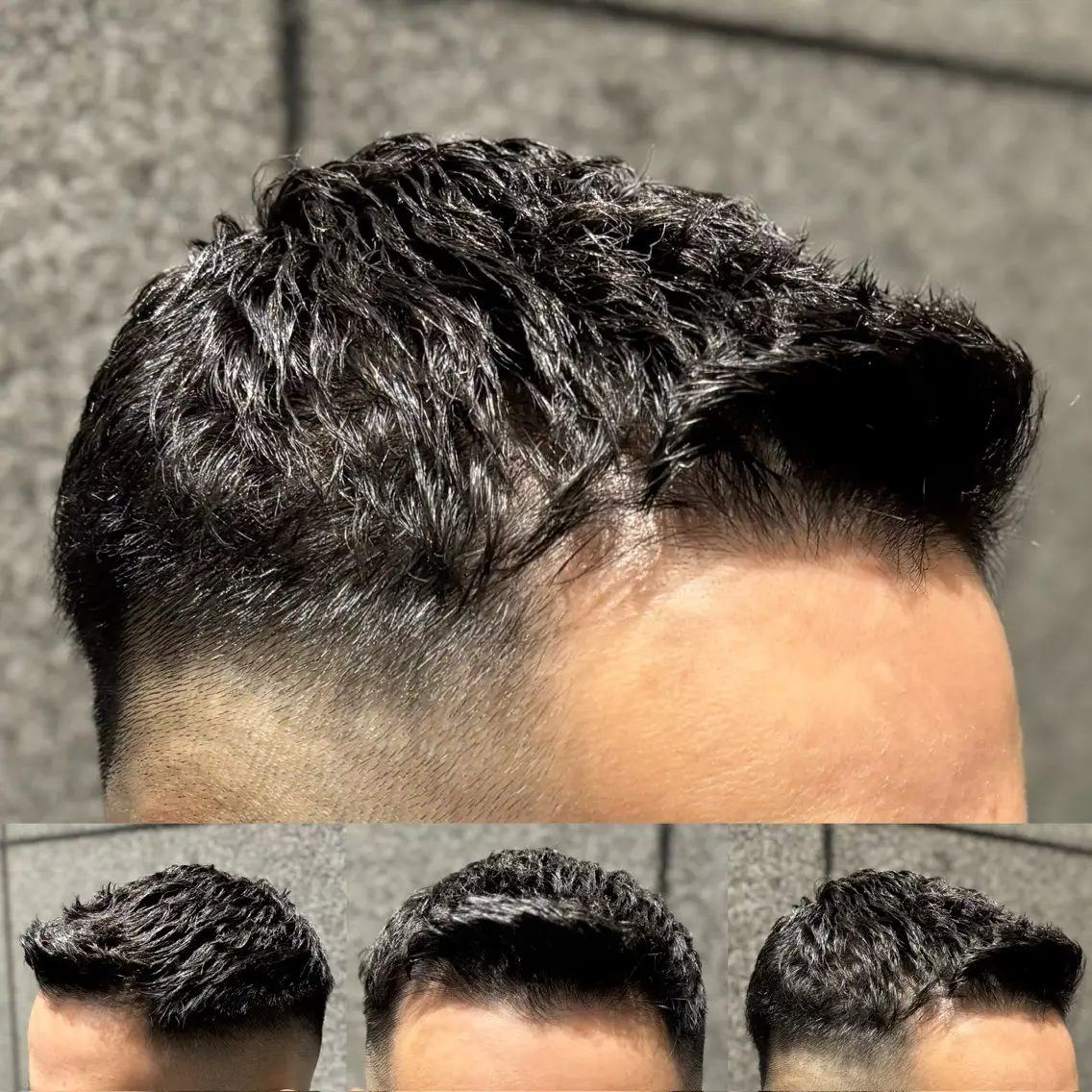 ショート メンズ フェードカット スキンフェード 増田 諒大のヘアスタイル