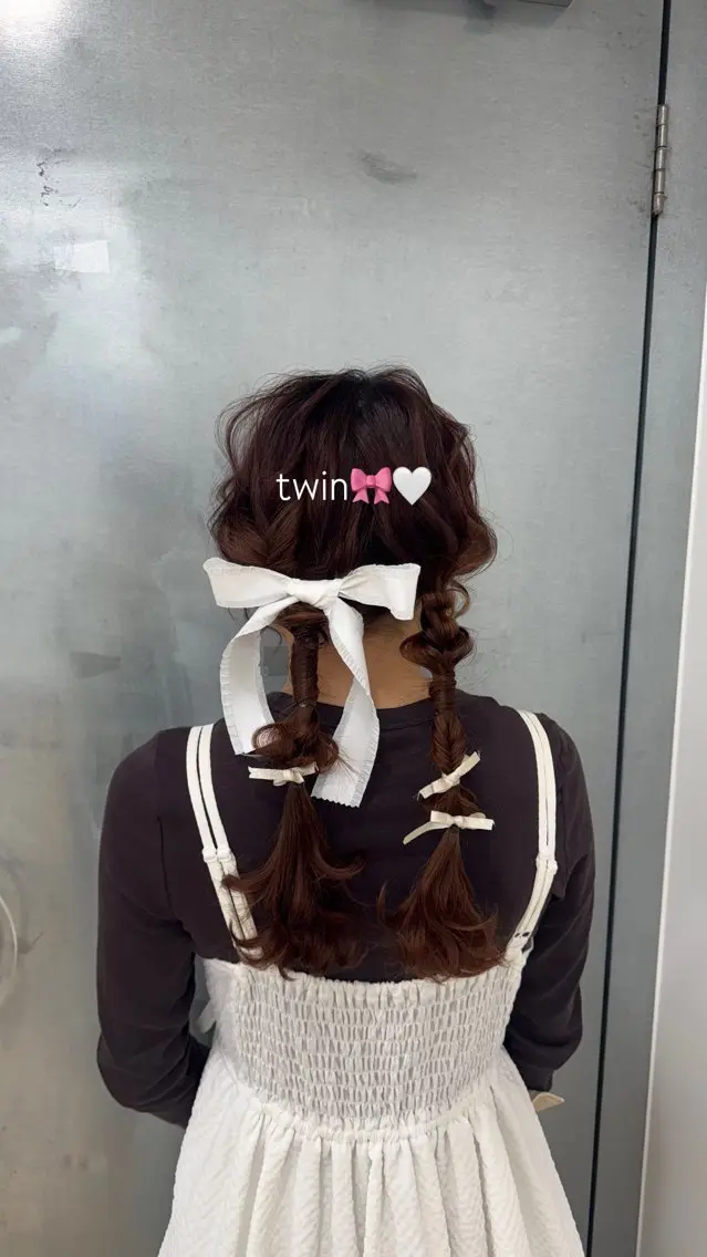【🎀平日 U30限定🎀】お出かけやイベントのヘアアレンジ🌟シャンプーブロー付き（施術時間90分前後˚.𝜗𝜚）の写真
