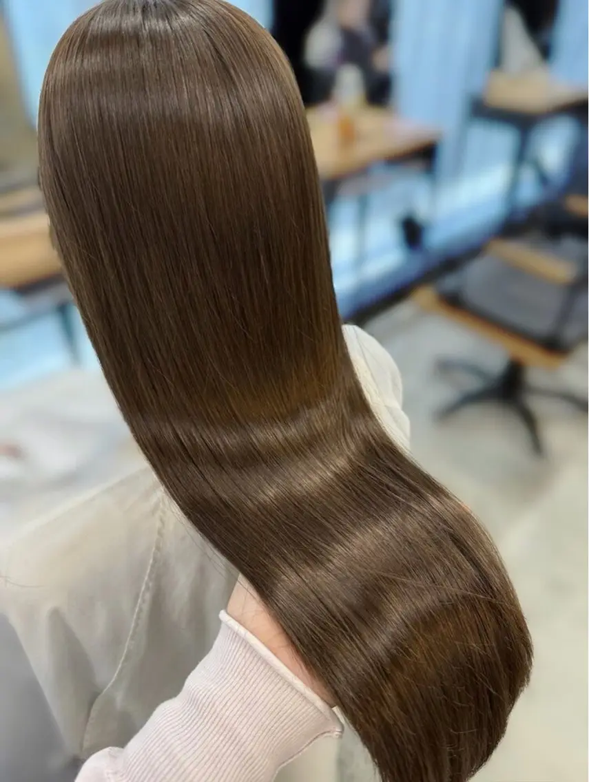 ロング 高橋 蛍瑠のヘアスタイル