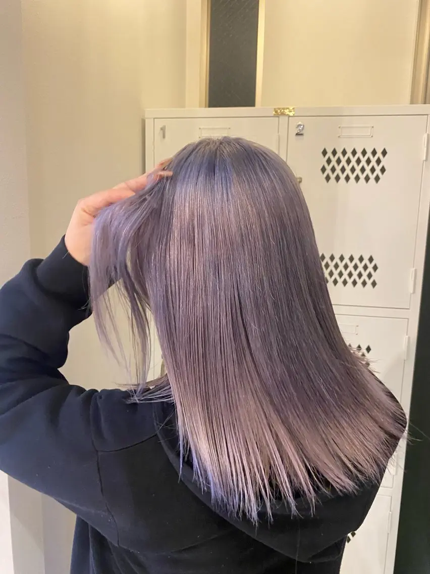 ミディアム 宇野愛華∕ パーマスタイルのヘアスタイル