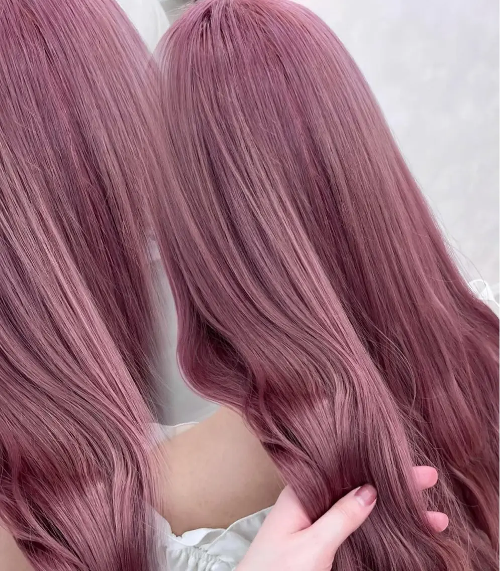 ロング カラー ヘアカラー 🫧Ess 🎀chihinaのヘアスタイル