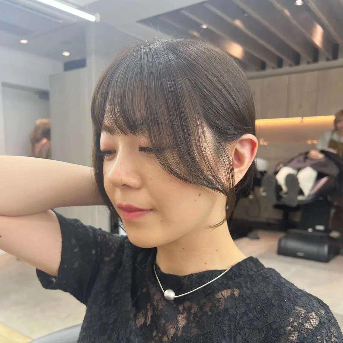 ミディアム カラー ブリーチ 透明感カラー ブリーチなしカラー オリーブカラー くびれヘア カット ヘアカラー トリートメント 爽太/韓国/縮毛矯正 レイヤー/メンズのヘアスタイル