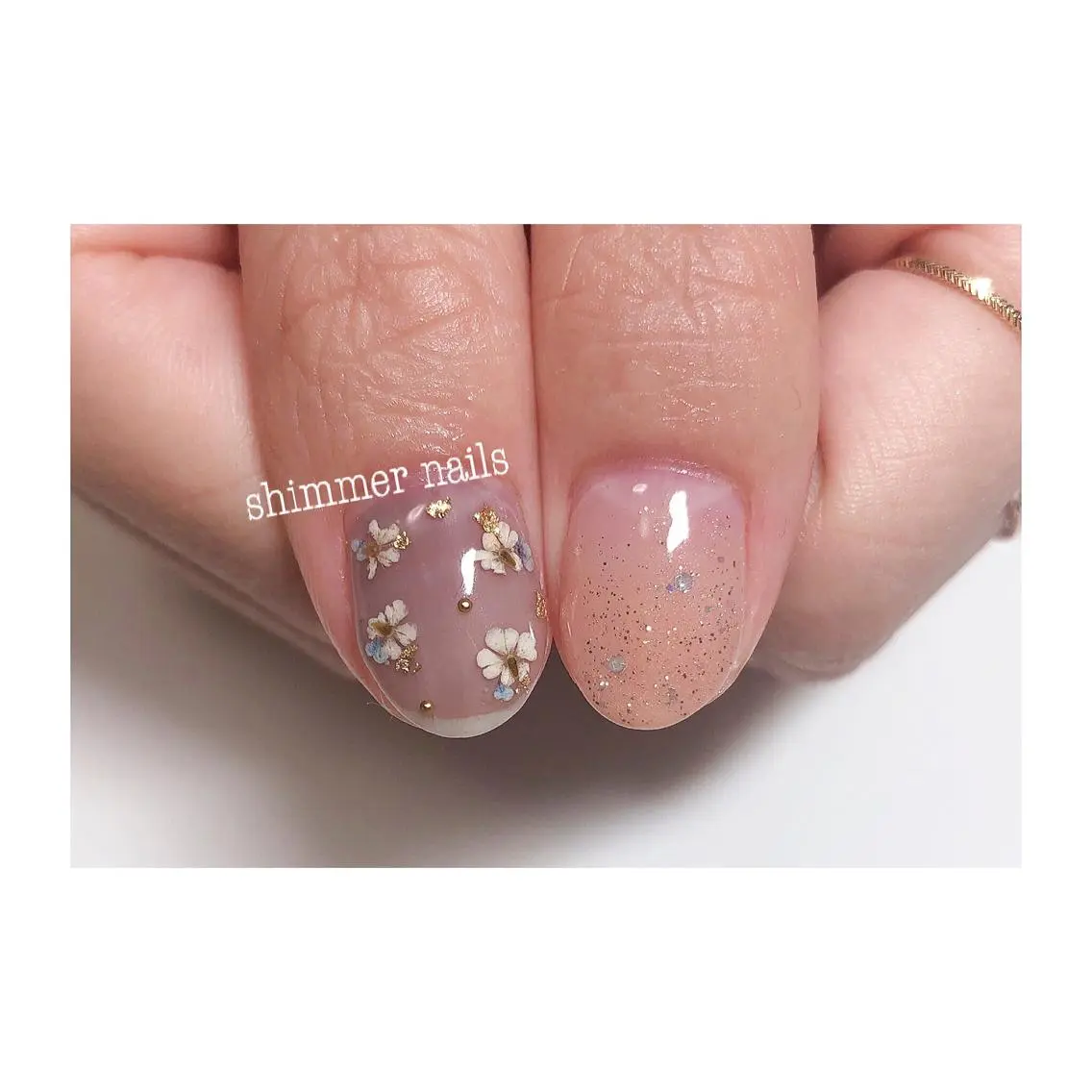 ネイル フットネイル shimmer nailsのネイルデザイン