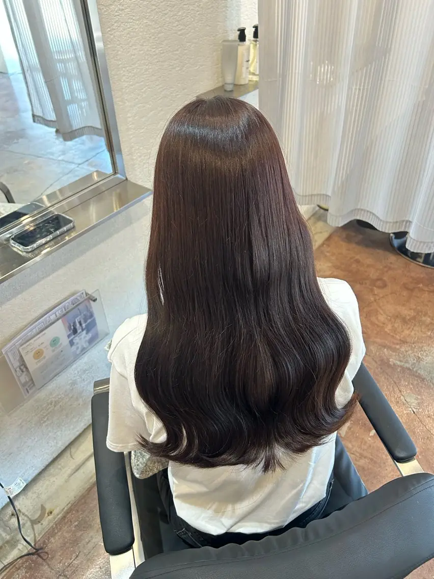 カラー 大澤 菜奈子のヘアスタイル