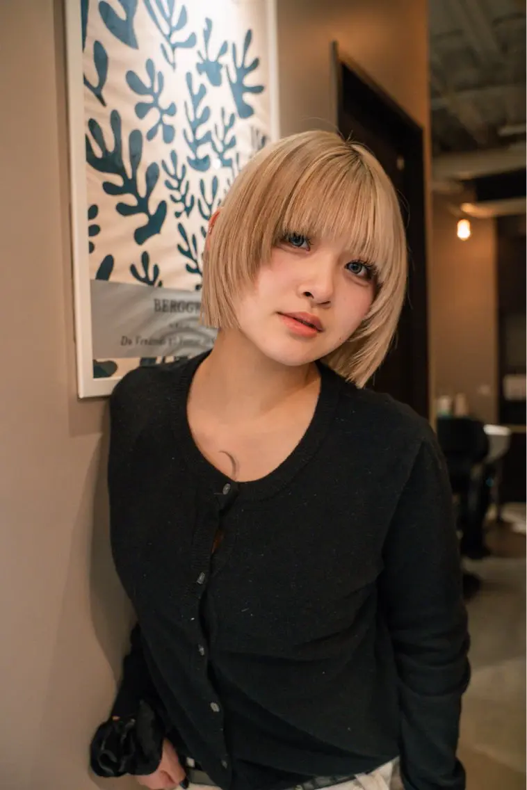カラー 菊地 唯斗のヘアスタイル