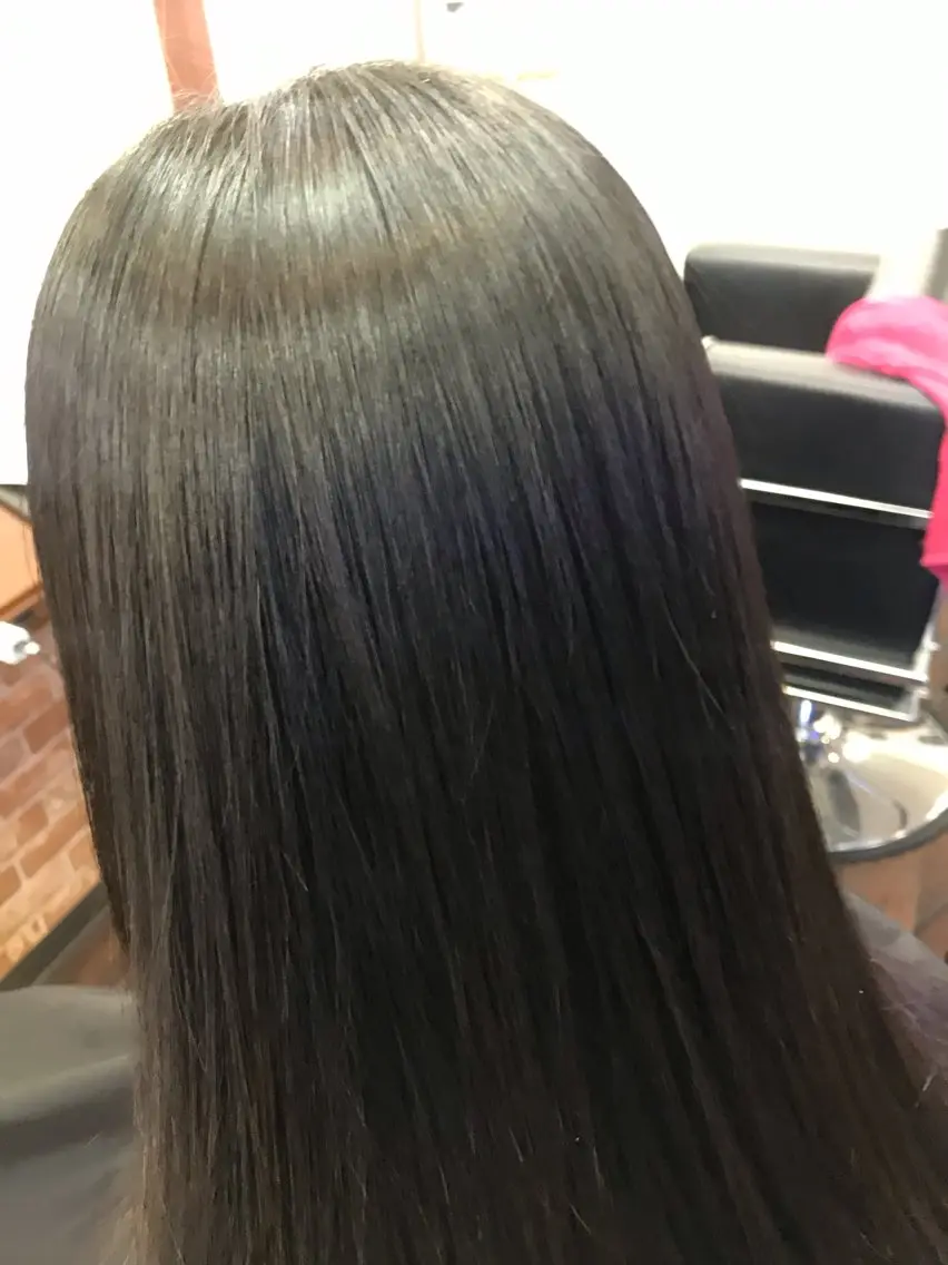 ロング パーマ 縮毛矯正 トリートメント 桧山 真のヘアスタイル