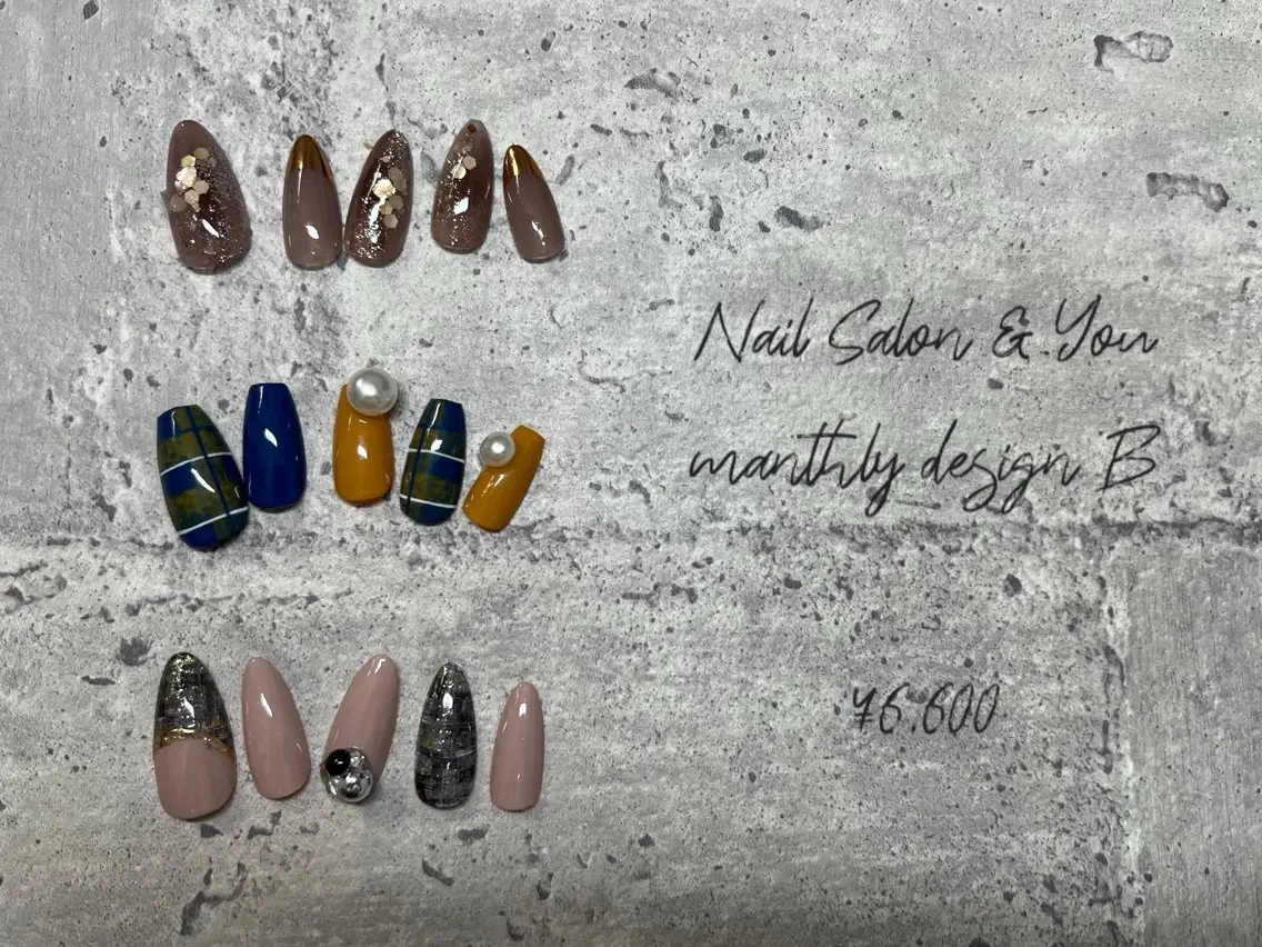 ネイル ハンドネイル Nail Salon &.Youのネイルデザイン