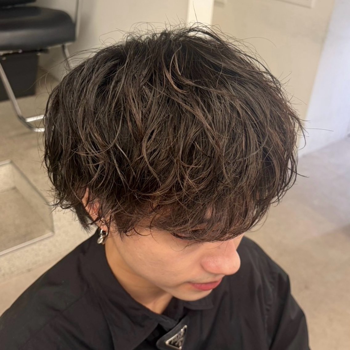 パーマ ヘアアレンジ メンズ メンズパーマ カット パーマ モテるメンズパーマ 🌀カノ👦🏻池袋のヘアスタイル