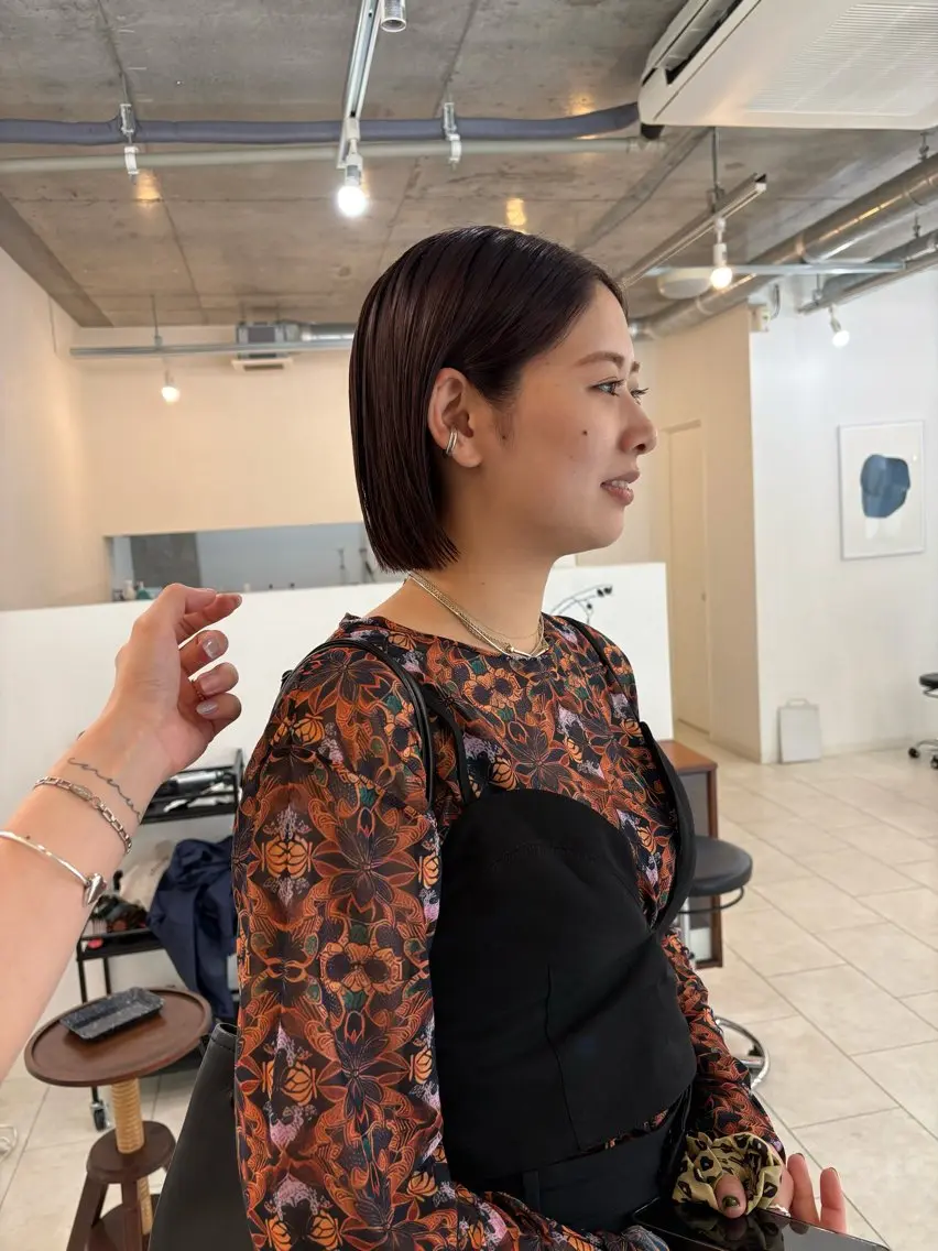 ショート カラー カット ヘアカラー eri kinjoのヘアスタイル