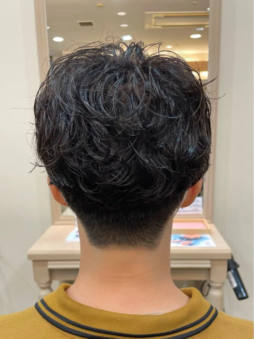 ショート パーマ メンズ メンズパーマ🌀/ 中村郁未のヘアスタイル