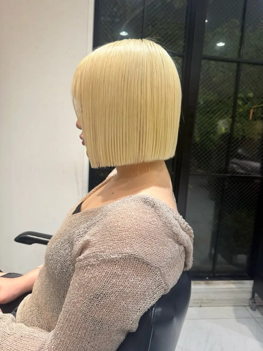 【無料ボブカットモデル募集✂️✨️】平日限定‼️似合わせ&トレンド🎶ボブカット+mbsh+tr🫧の写真