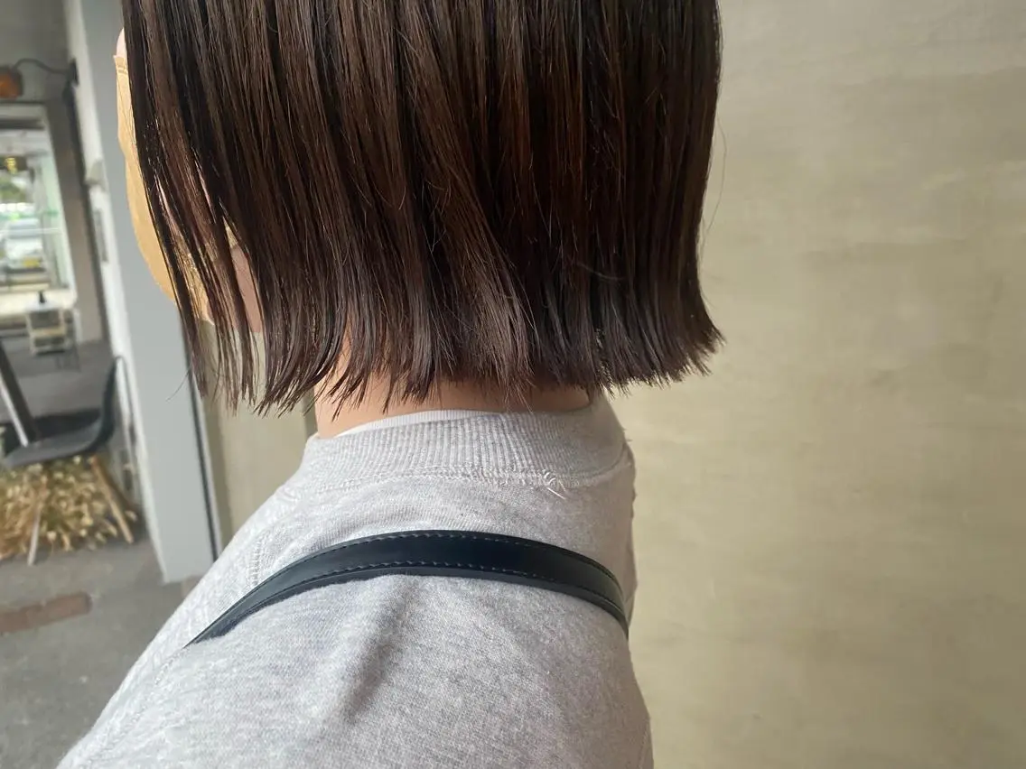 ショート ボブ 柔らかカラー🥛 mayucoのヘアスタイル