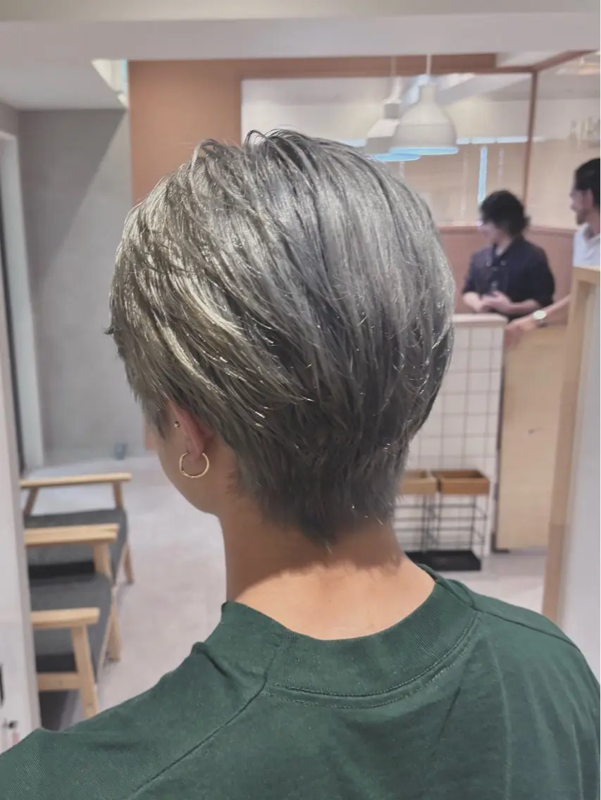 カラー メンズ 齋藤 瑞樹のヘアスタイル