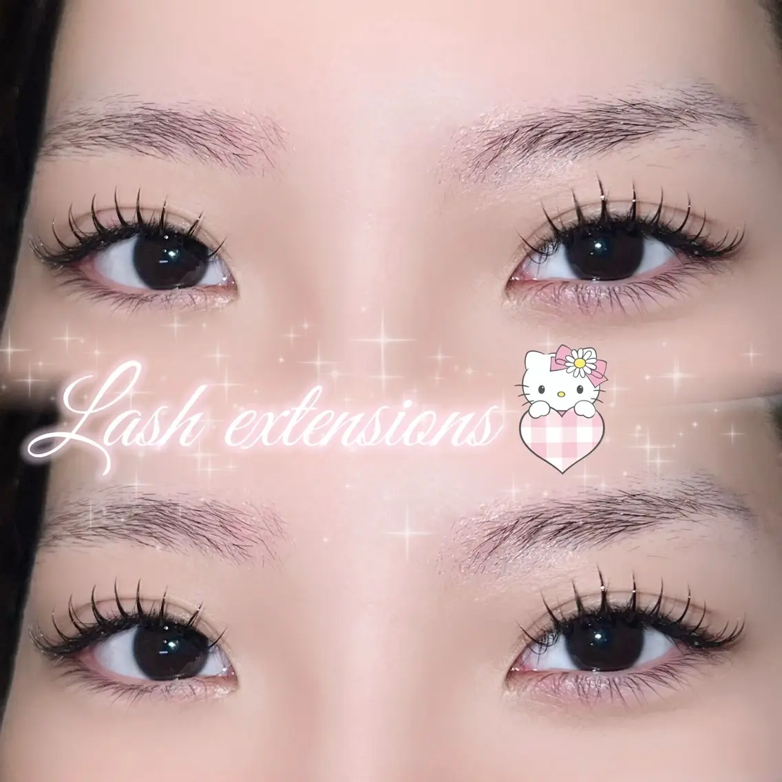 マツエク・マツパ フラットラッシュ 🦋re-born AOI🦋のマツエク・マツパデザイン