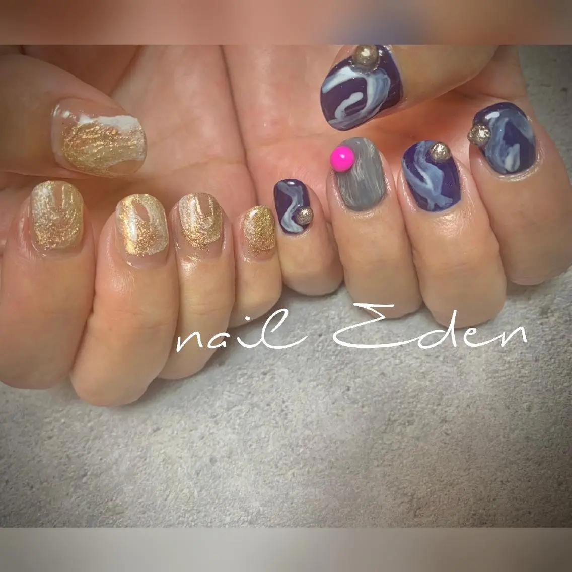 ネイル 持ち込み Eden ♾️のネイルデザイン