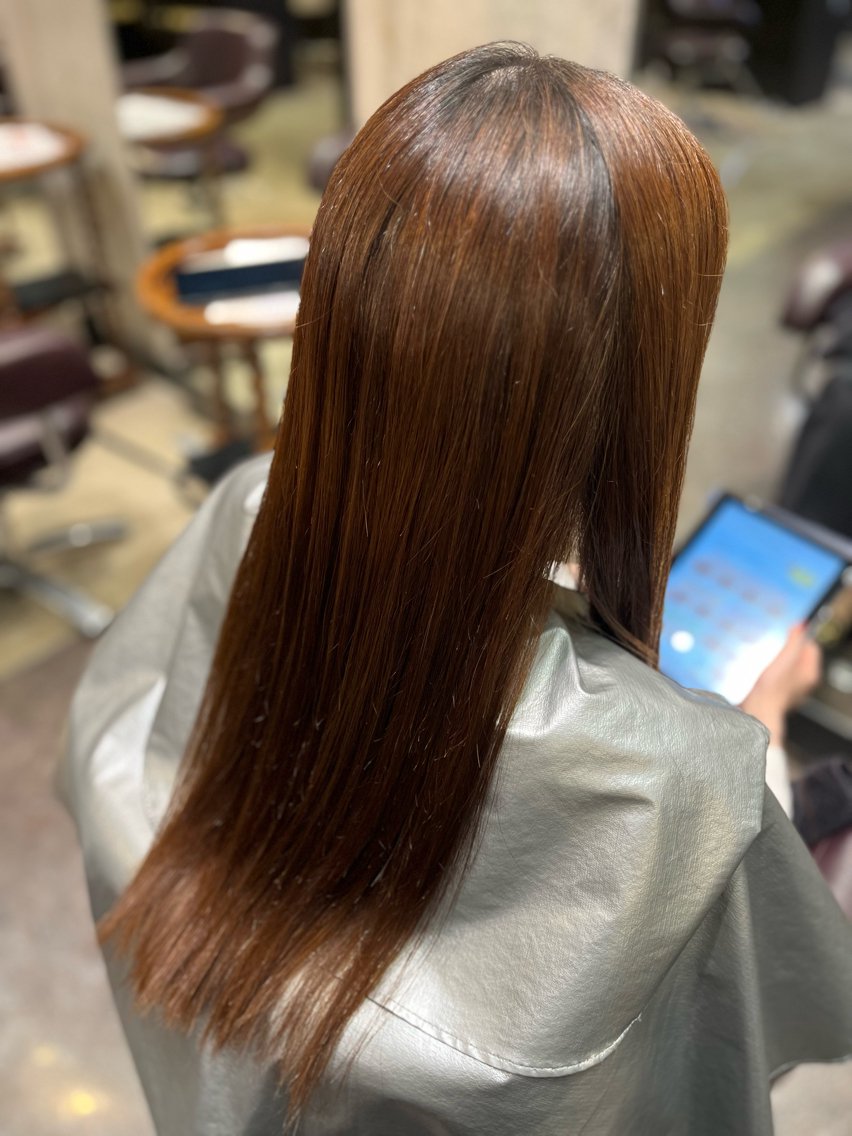 ロング 真野 優凪のヘアスタイル