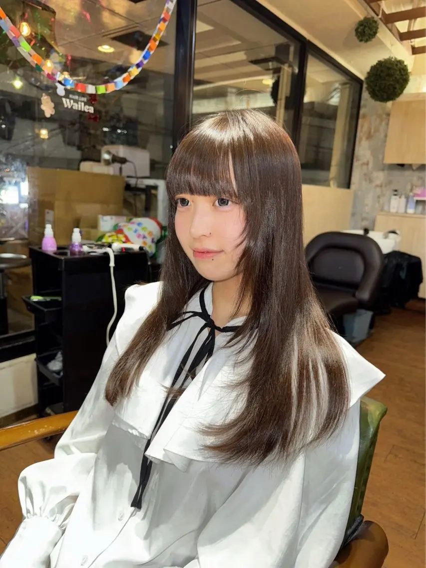 ロング 【韓国レイヤー】 MITSUI🇰🇷のヘアスタイル