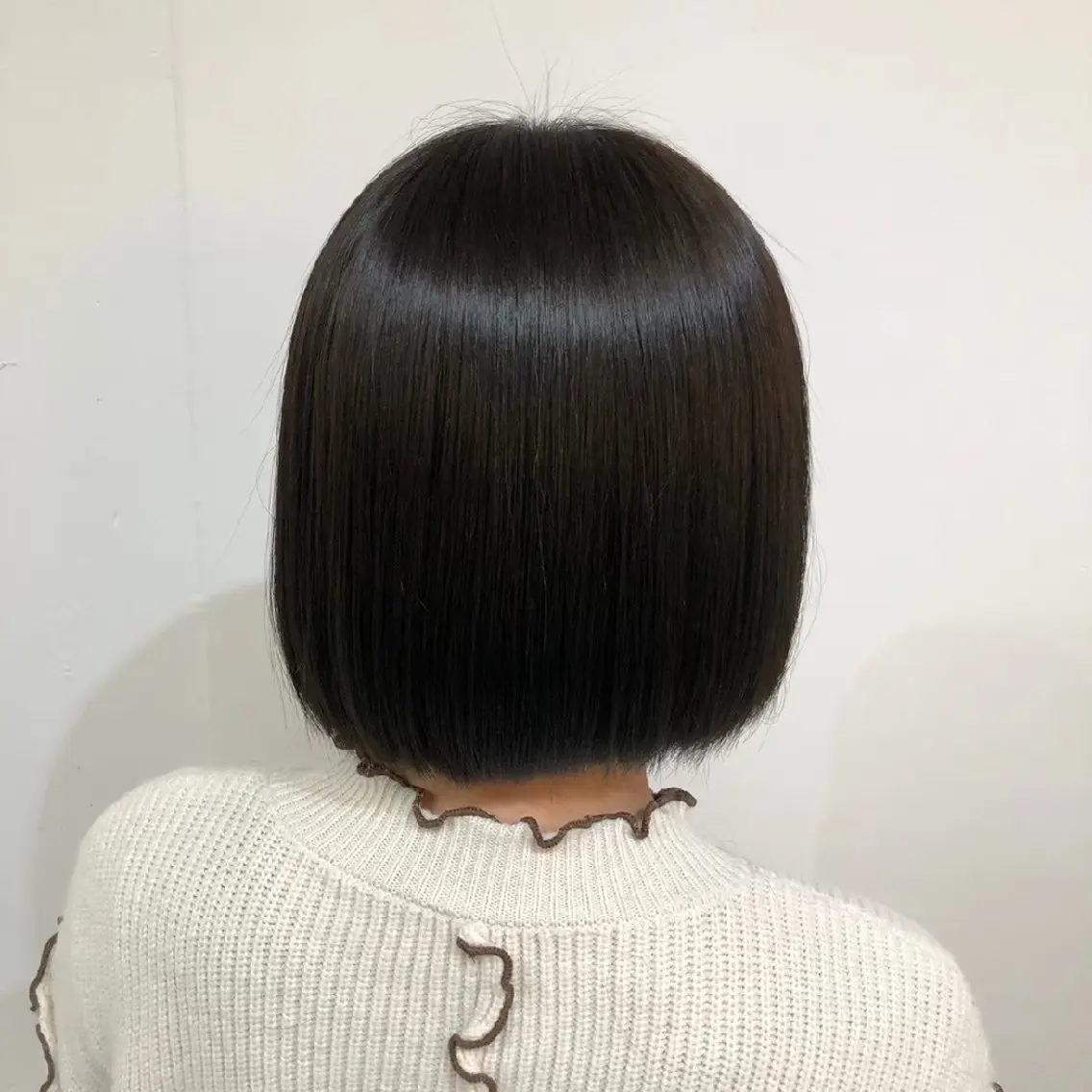 ミディアム ボブ 髪質改善 トリートメント 🌙髪質改善カラー Momoka🦋のヘアスタイル