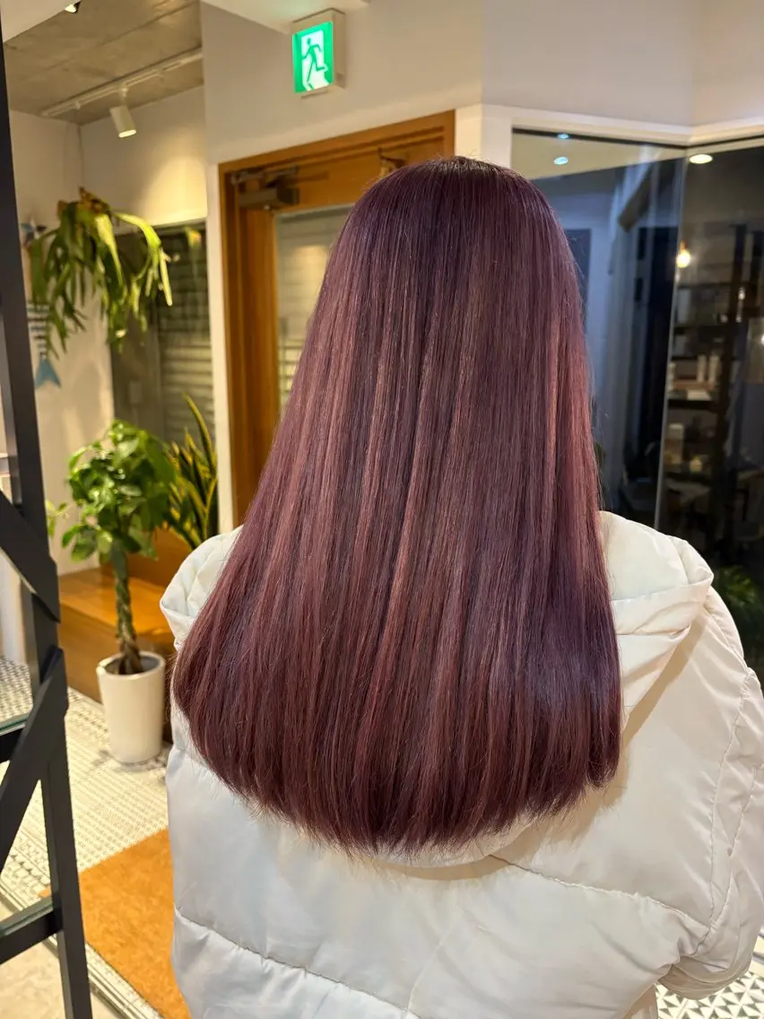 ロング 宇野愛華∕ パーマスタイルのヘアスタイル