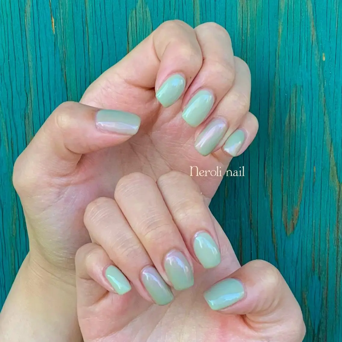 ネイル ワンカラーネイル Neroli nailのネイルデザイン