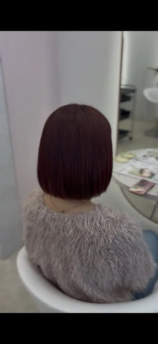 カラー ヘアカラー トリートメント tomoka/ 茶屋町/モデル募集中のヘアスタイル