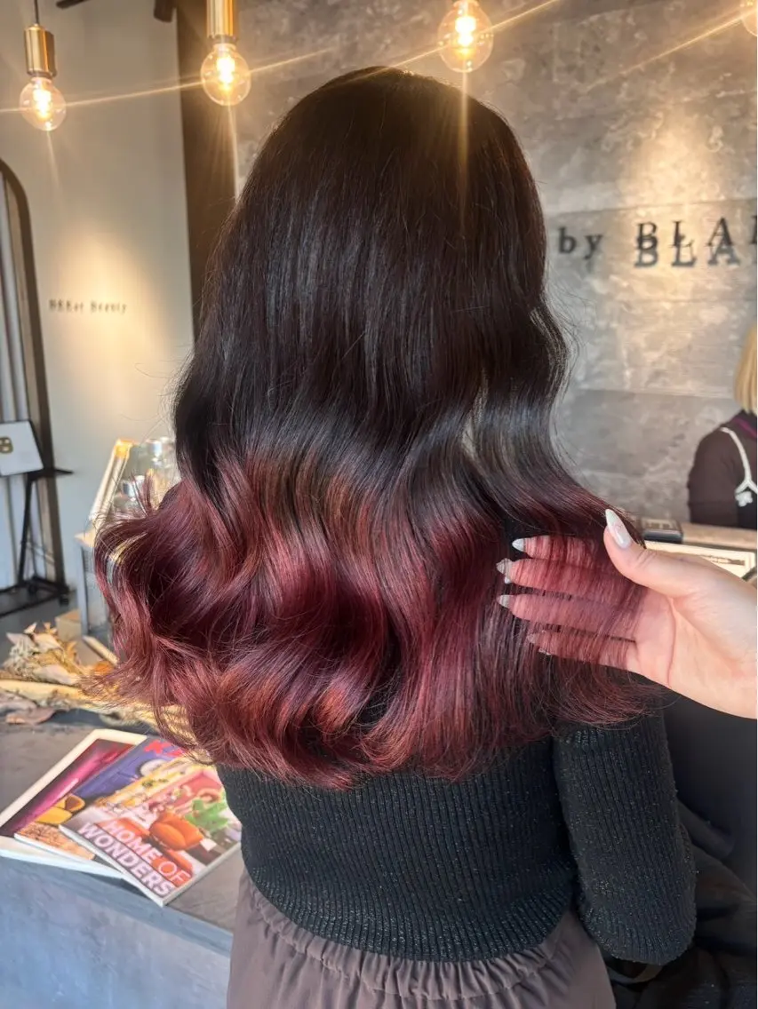 ロング カラー ヘアカラー HINA✂️🩵 刈谷三河安城のヘアスタイル