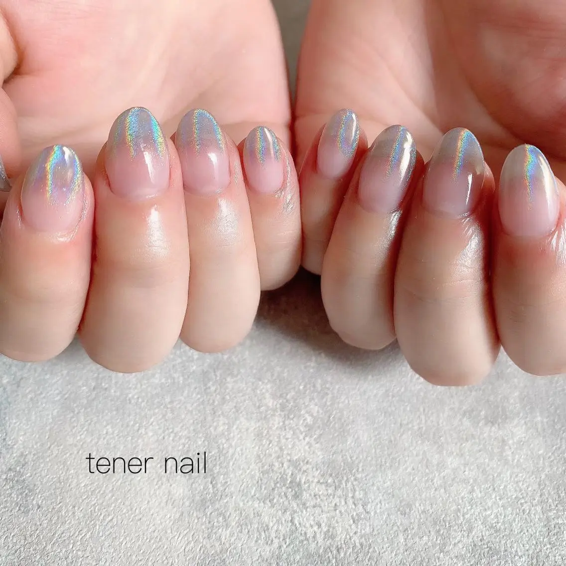 ネイル グラデーション スカルプネイル テネルネイル tener nailのネイルデザイン