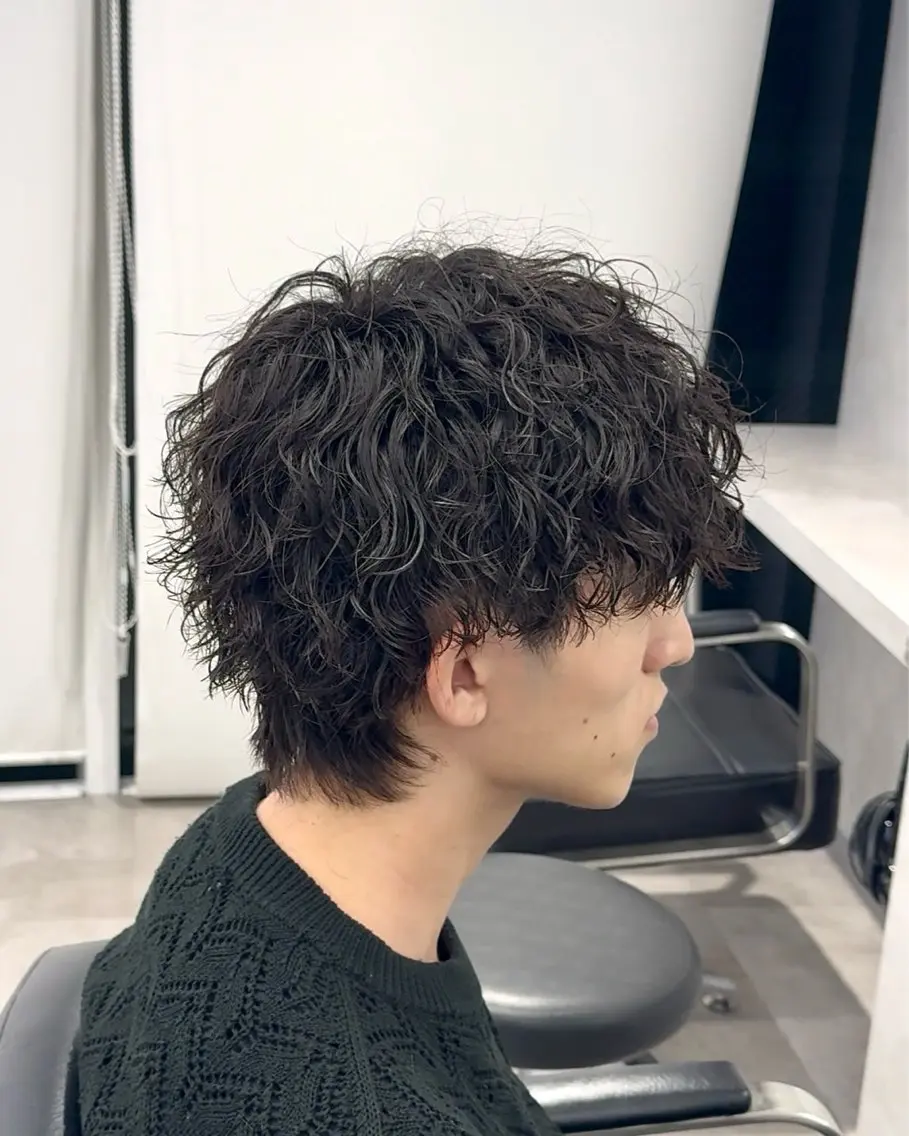 【⚡️メンズ限定⚡️】ツイストスパイラルパーマ🫧※カットの場合+¥1,000の写真
