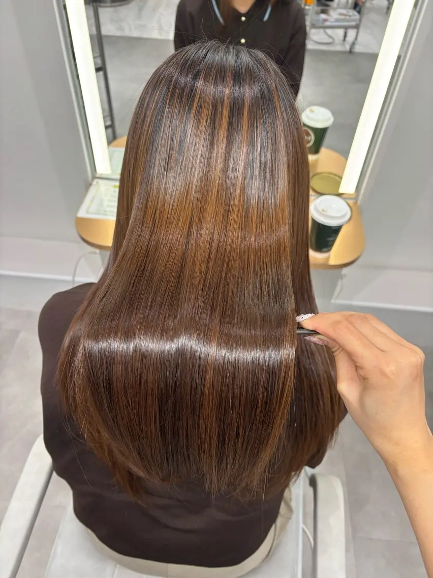 セミロング 【Elsa/髪質改善 】🎀Aya🎀のヘアスタイル