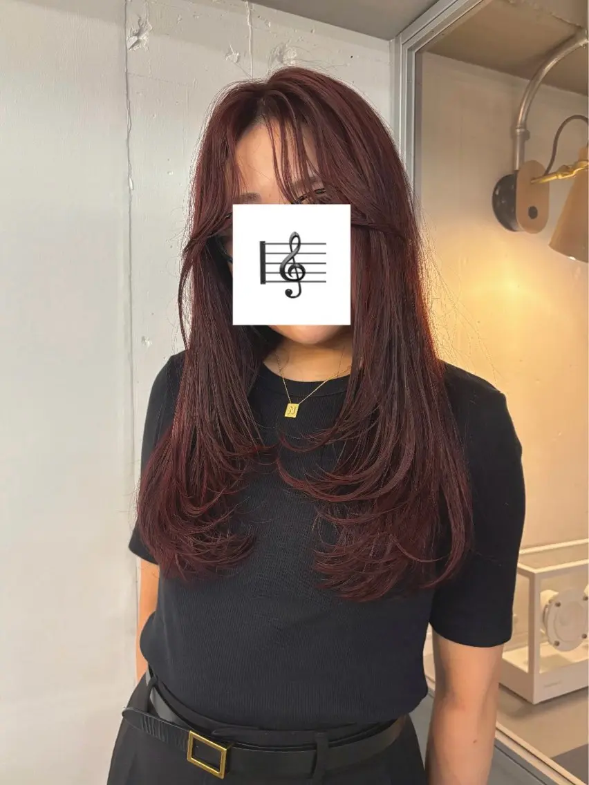 カラー ヘアカラー 浪瀧 優季のヘアスタイル