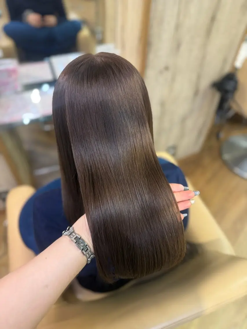 ロング カラー ヘアカラー 🩵KUREA🩵 /似合わせカットのヘアスタイル