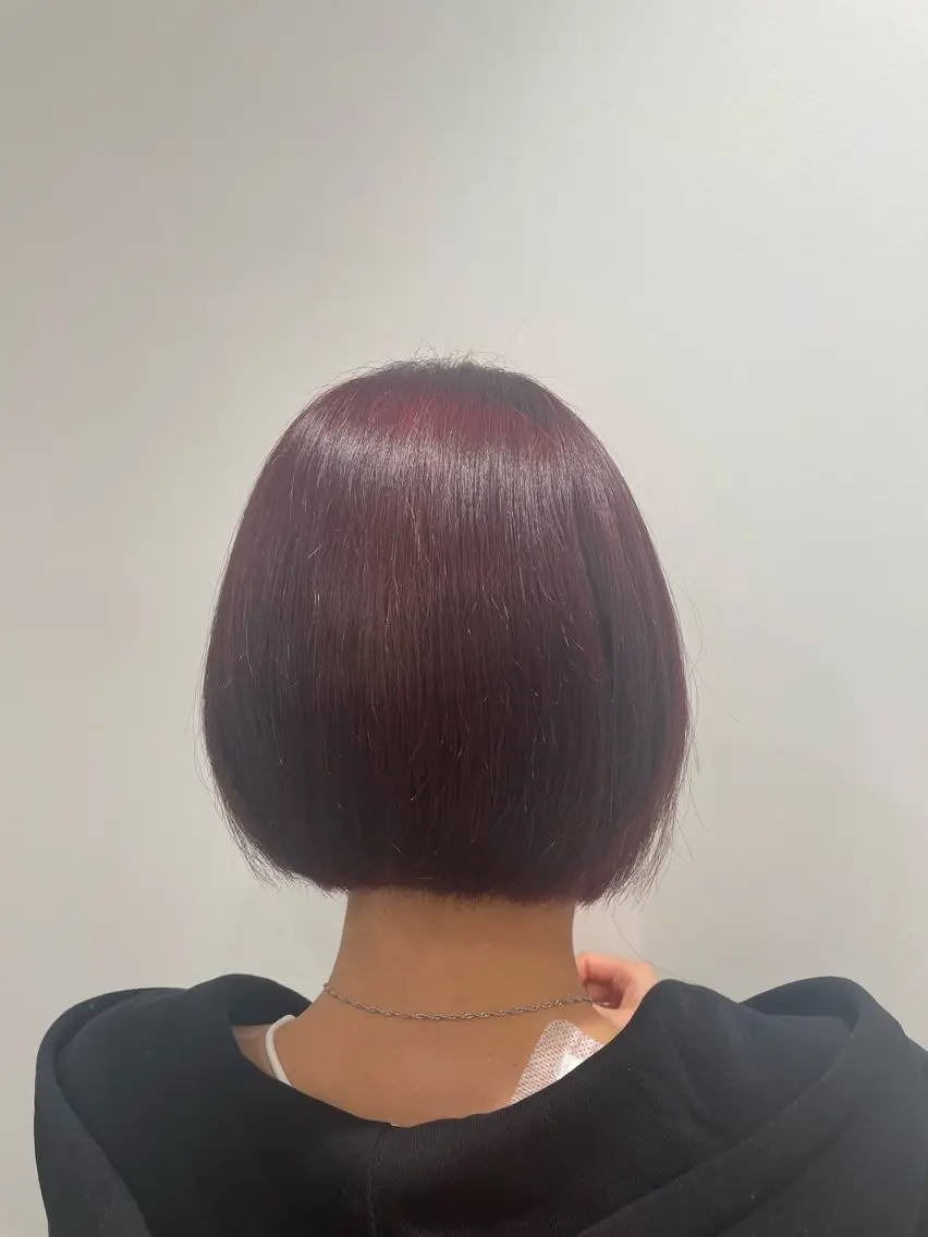 カラー ホソダ ルミのヘアスタイル