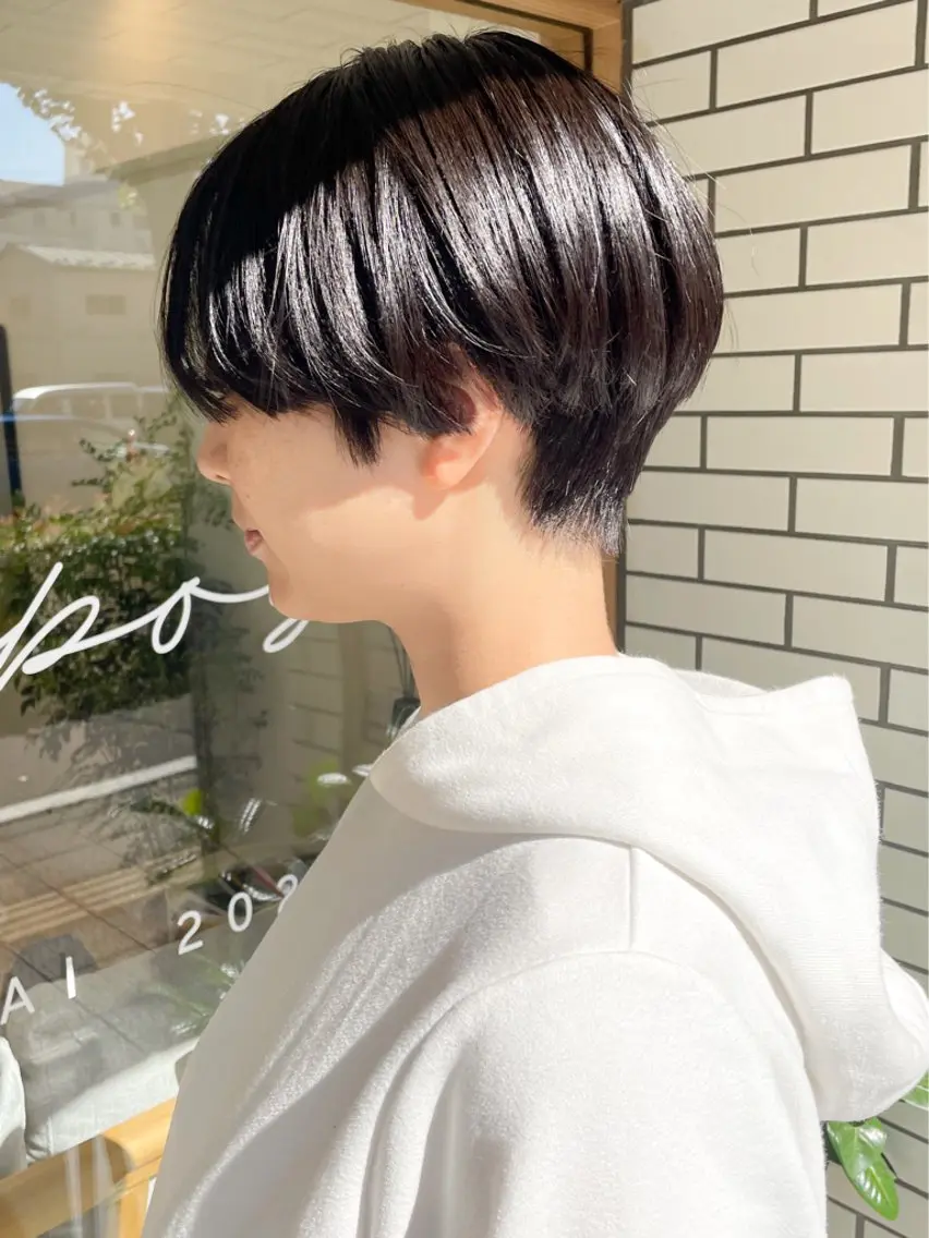 ショート ハンサムショート ショートヘア ⭐️バッサリカット モデル募集⭐️佐野のヘアスタイル