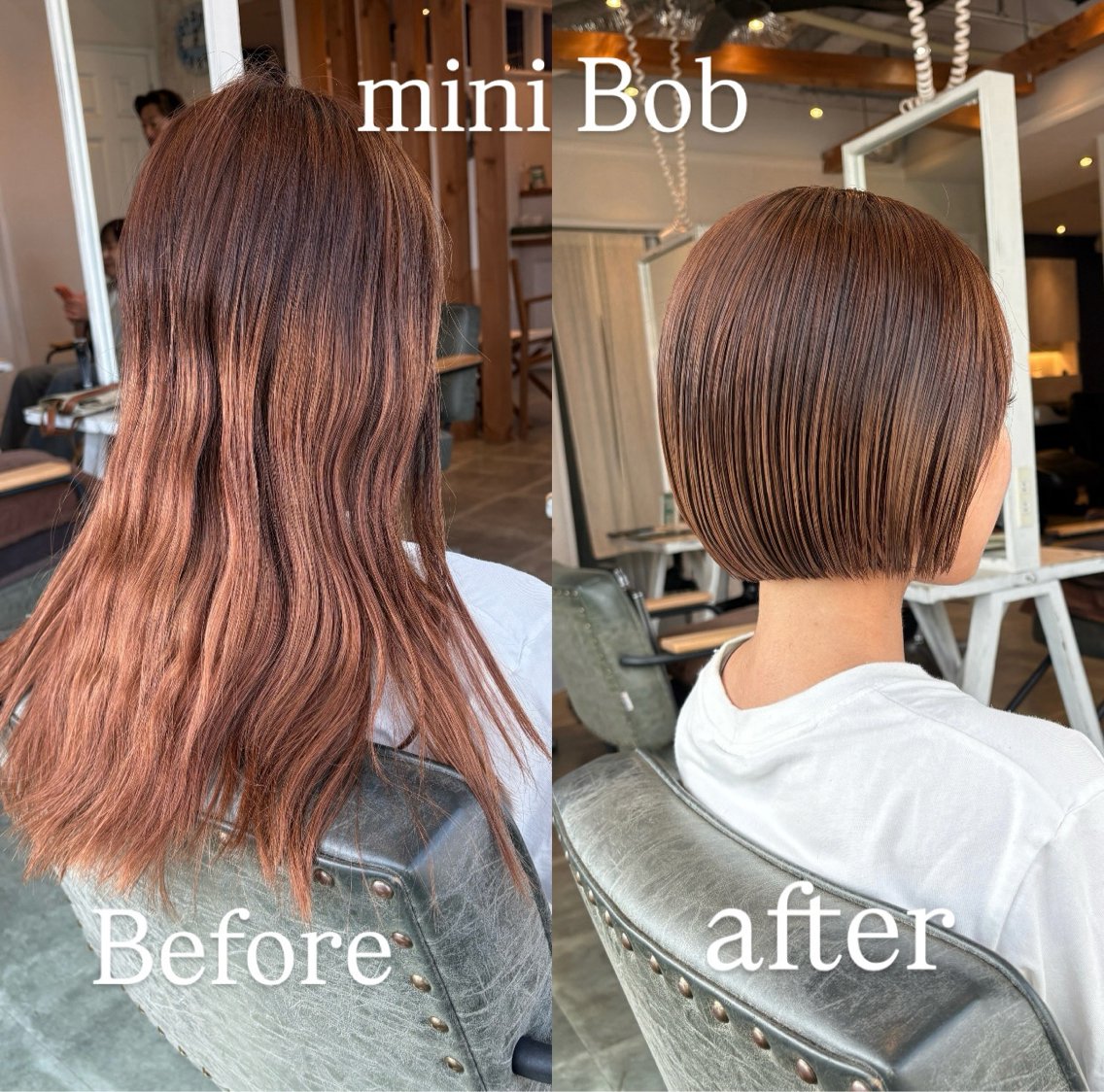 ショート ボブ カット 縮毛矯正 トリートメント 🍃ボブ&ショート 縮毛矯正🍃専門🍃のヘアスタイル