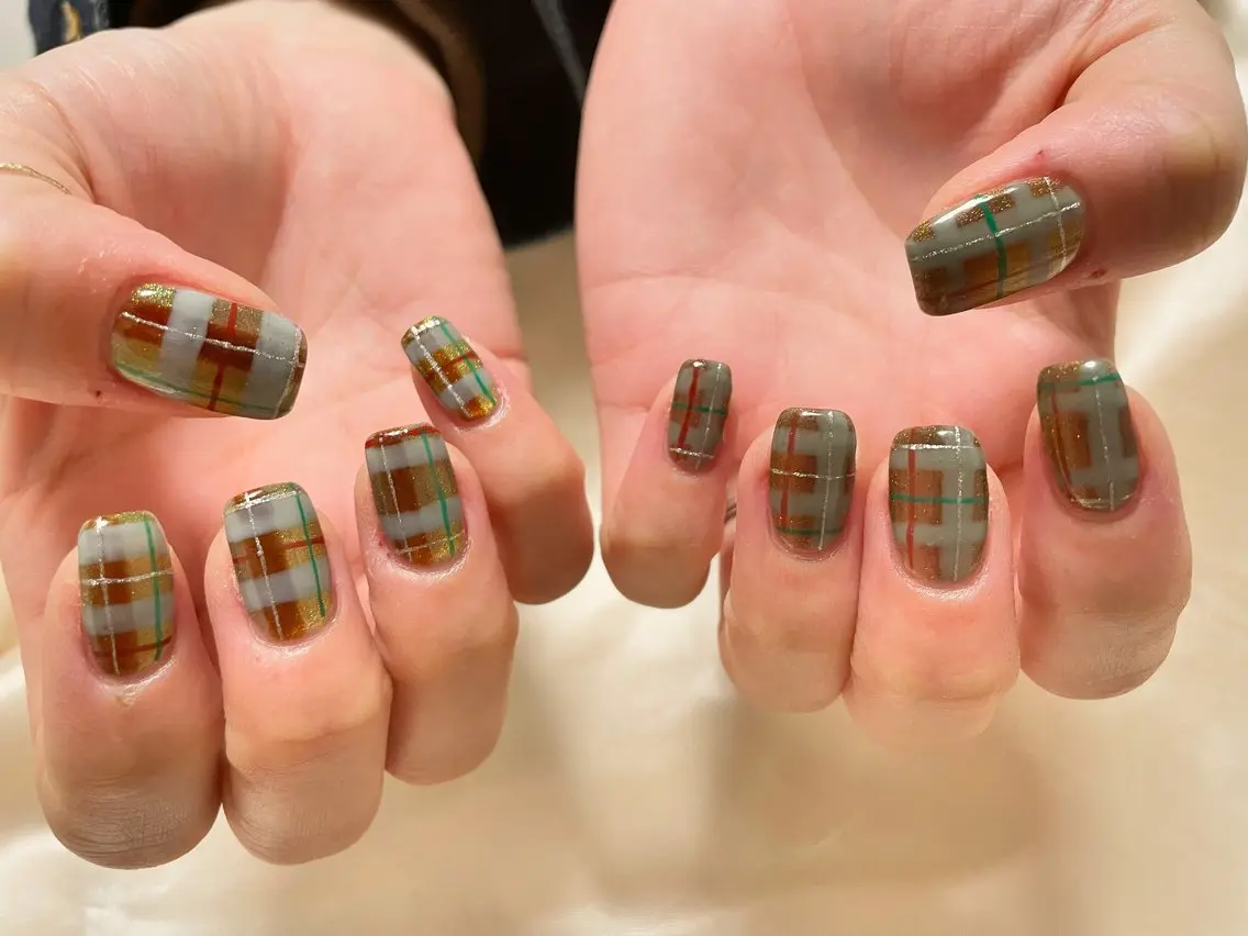 ネイル 持ち込み ハンドネイル nanal nailのネイルデザイン