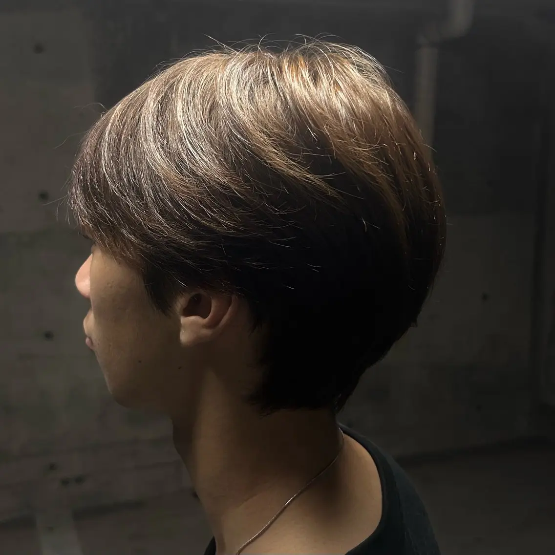 メンズ マッシュ シースルーマッシュ 山本 絃貴のヘアスタイル