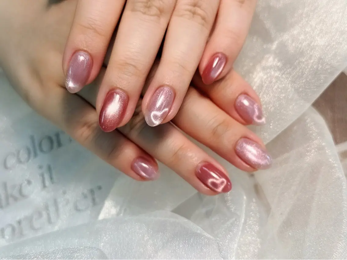 ネイル ハンドネイル ハンドケア RUBYネイルサロン 9Caratsのネイルデザイン