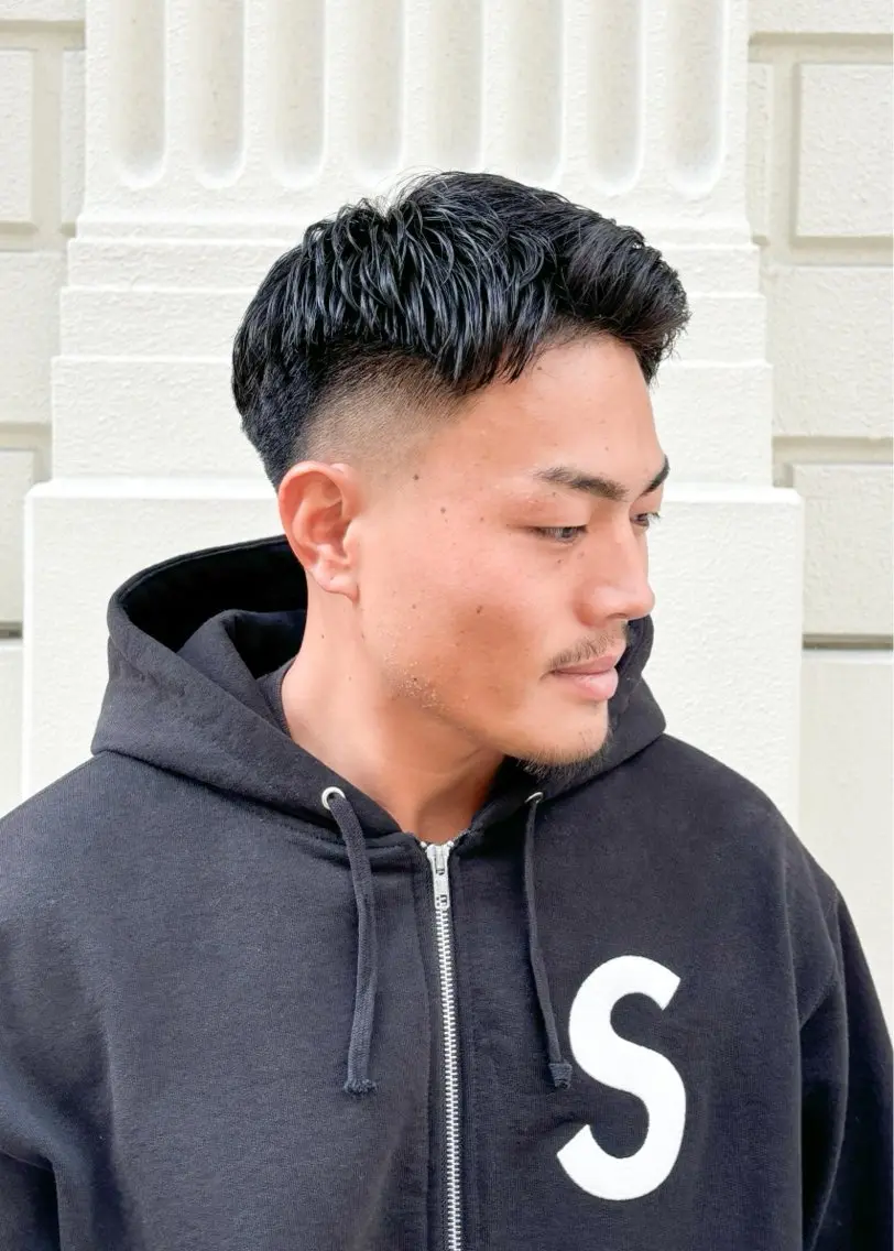ショート メンズ カット 三宮メンズカット ヨシイッキのヘアスタイル