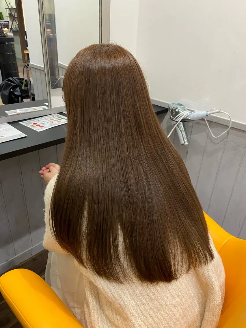 ロング カラー カット ヘアカラー 加藤 こゆきのヘアスタイル